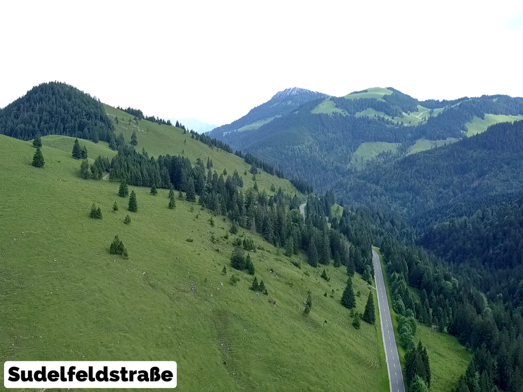 GPX-Datei: Motorradreise Deutsche Alpenstraße - Entlang der höchsten Gipfel Deutschlands