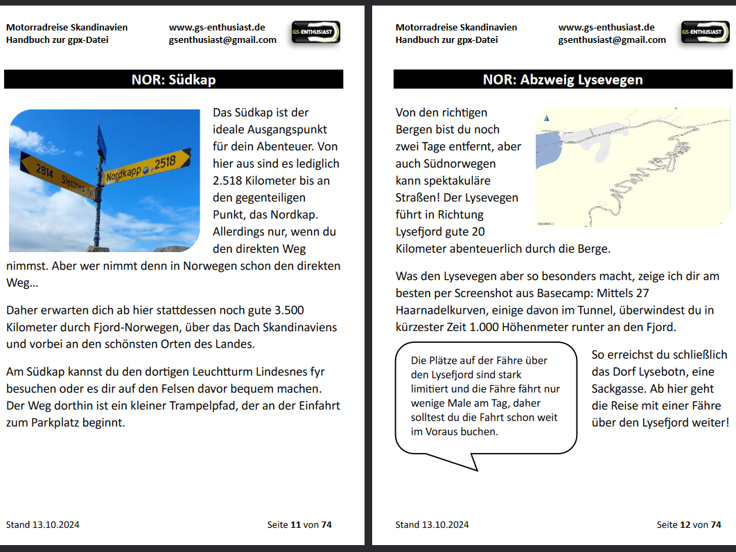 GPX-Datei: Skandinavien pur - Motorradabenteuer durch Norwegen, Schweden und Finnland